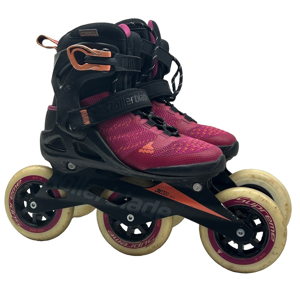 Rollerblade Macroblade 110 3WD W Womens Inline Skates Size 6 110mm 85A